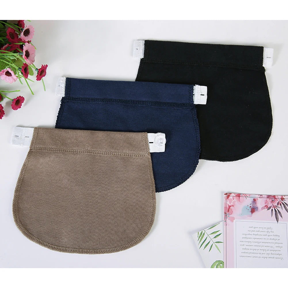 Maternity Pregnancy Waistband Belt, Adjustable Elastic Pants Lengthening Extended Button for Maternity Accessories