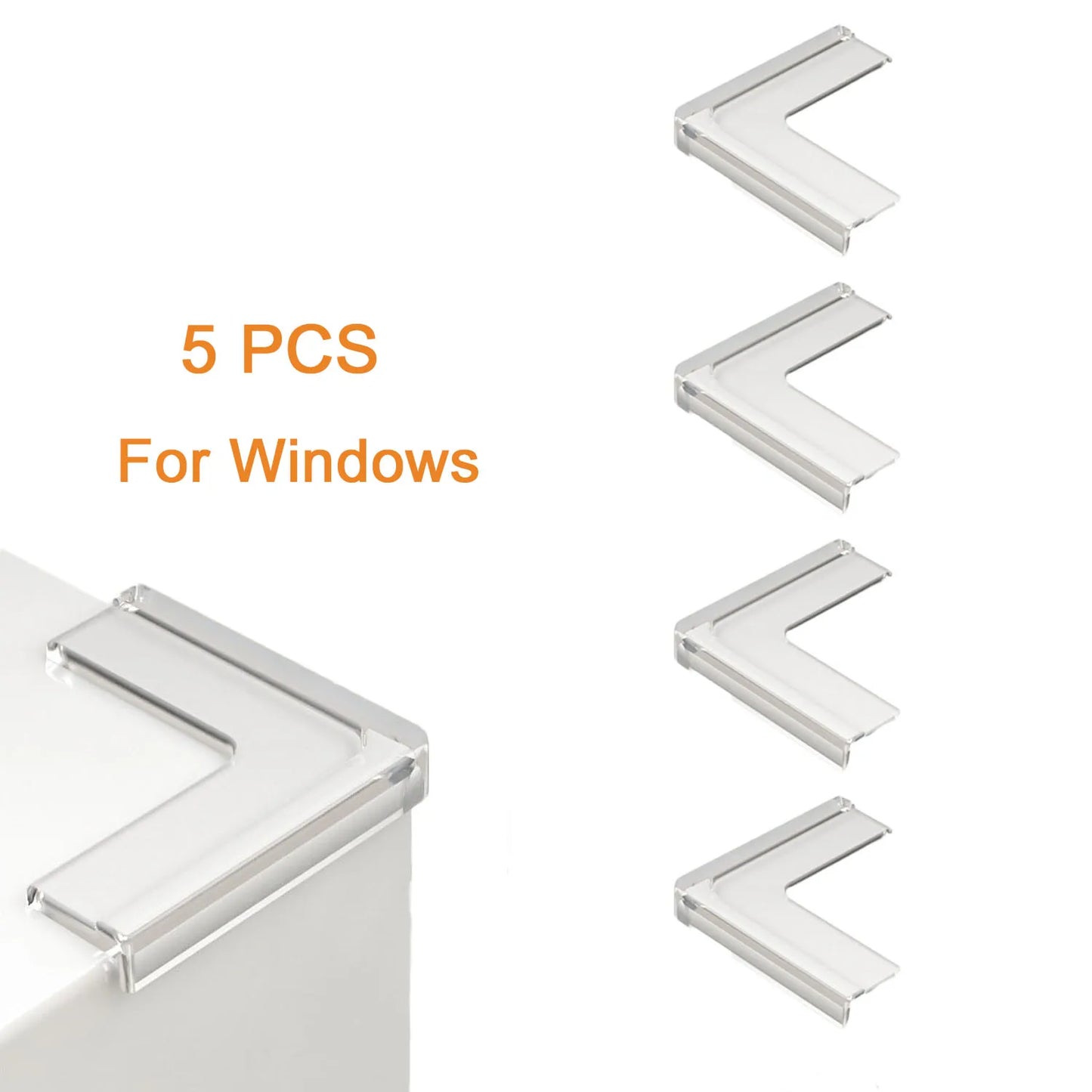 5Pcs/10Pcs Baby Safety Silicone Corner Protectors Table Edge Guards Children Anti-Collision Socket Covers
