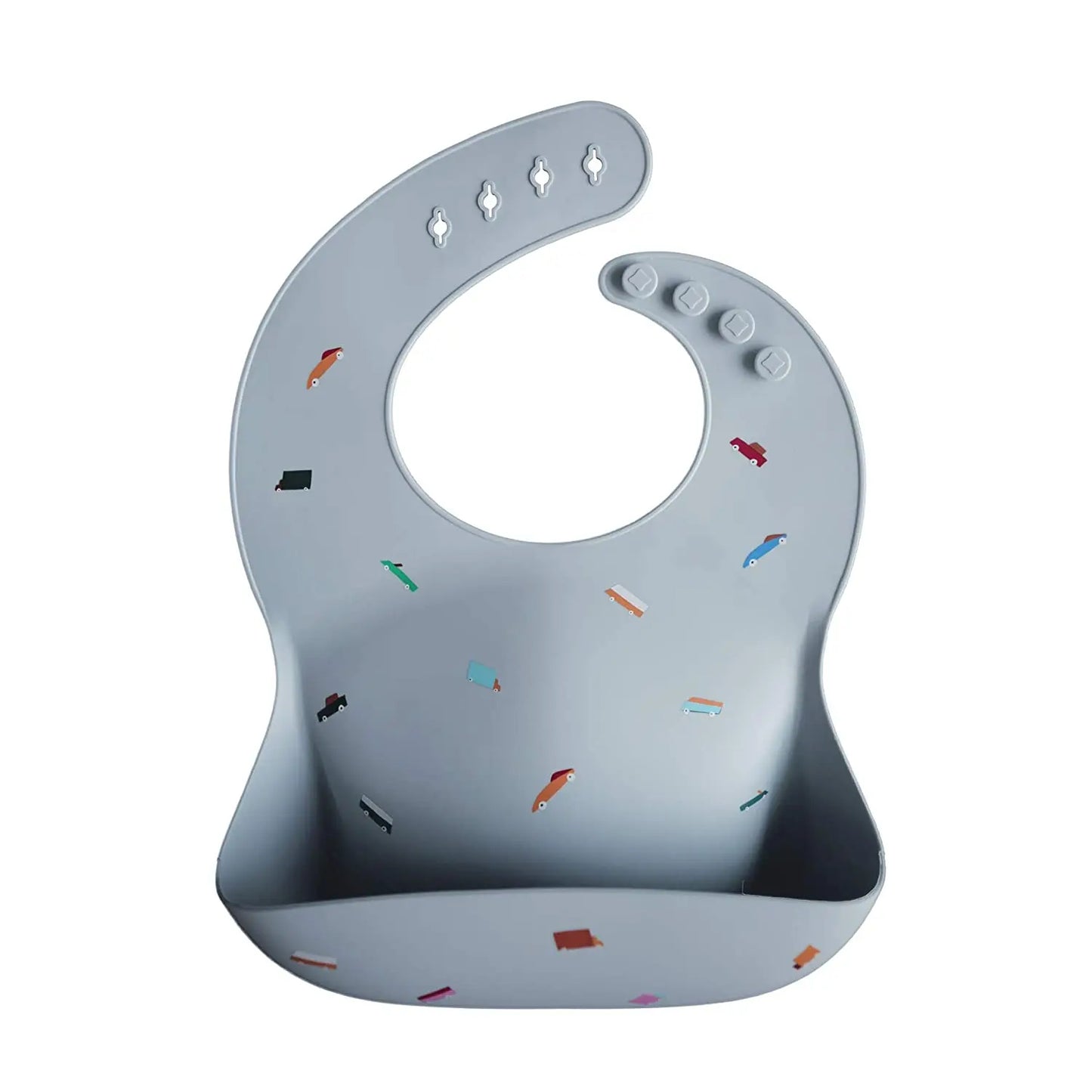 Baby Bibs Ins Style Print Waterproof Soft Silicone Baby Feeding Stuff Cute Pattern Kids Girl Boy Toddler Adjustable Children Bib - Kidzy Market