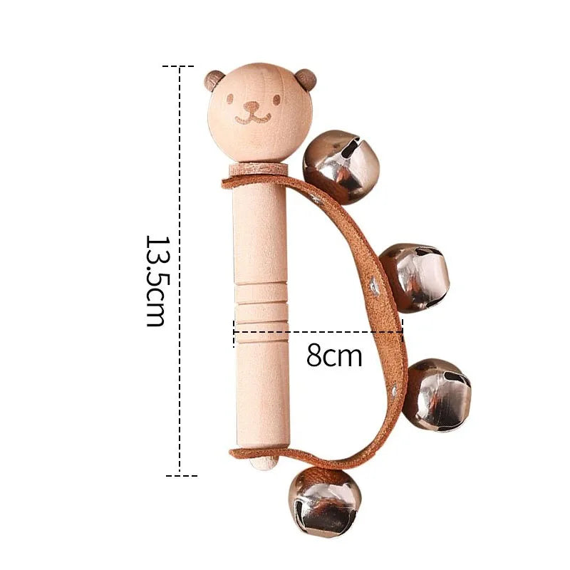 Musical Montessori Toys – Baby Rattle Bell, Drum, Xylophone, and Percussion Set for 0-3 Year Olds, Early Educational Instruments for Kids.