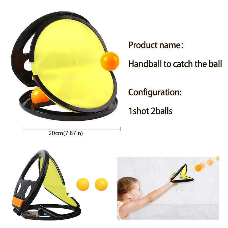 Catch Ball Game – Outdoor/Indoor Sensory Sport Toy for Hand-Eye Coordination, Parent-Child Interactive Training