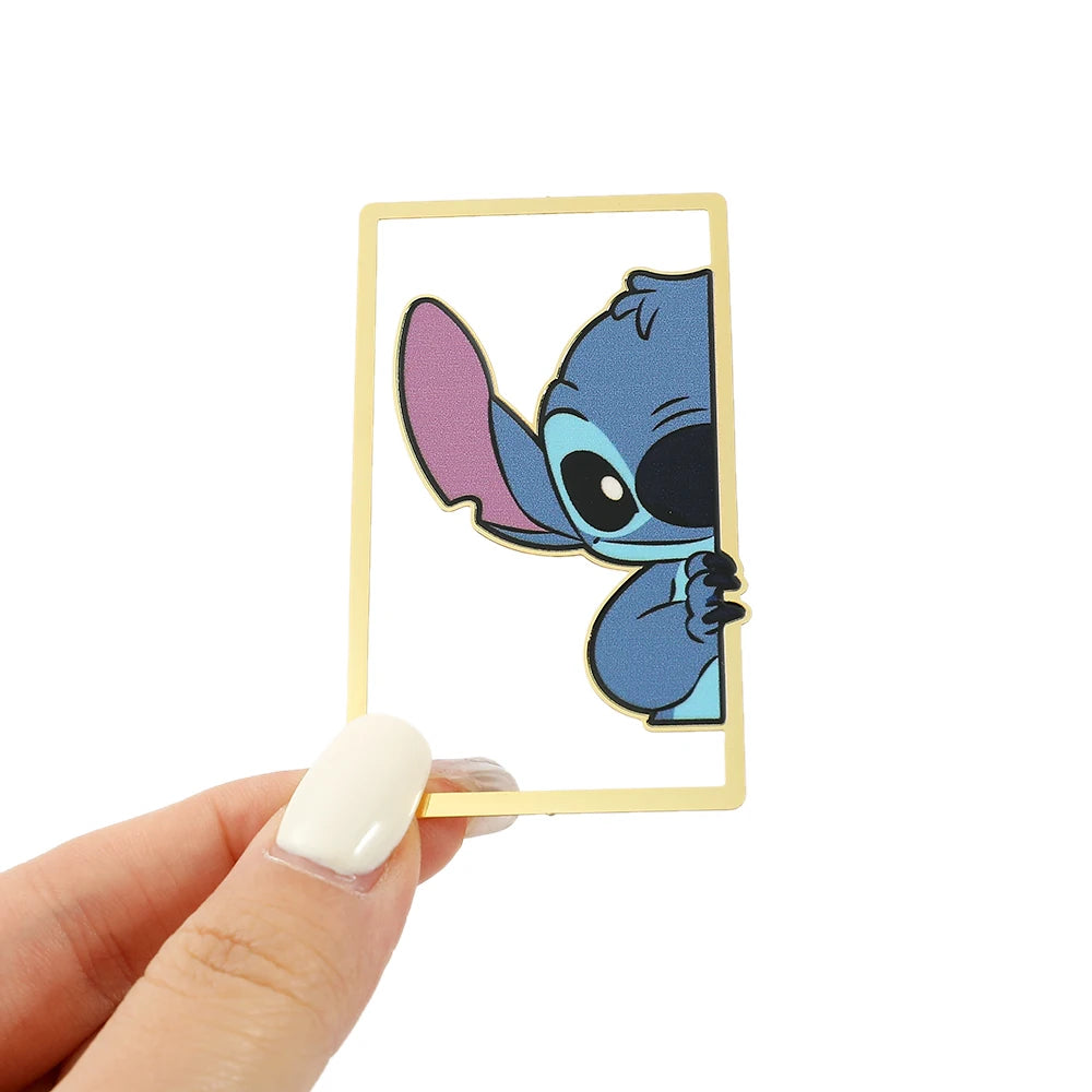 Cute Stitch Bookmark – Disney Fan Gift, Kawaii Book Page Clip for Kids and Friends