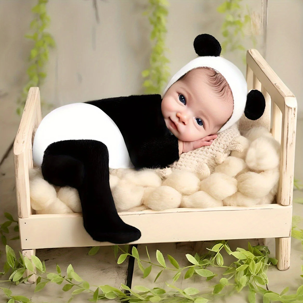 Newborn Photography Props Baby Male Costume Set, Girls Birth Clothes, Infant Shooting Outfit for 0 Months Session
