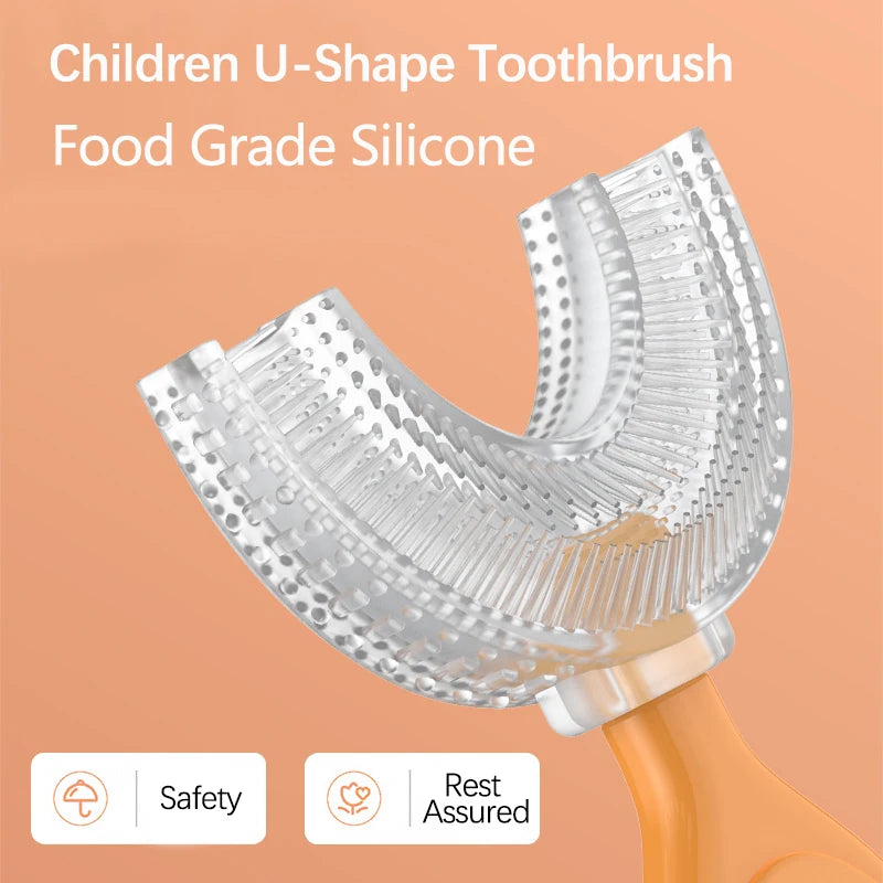 1PC Baby Soft Silicone Training Toothbrush - Baby Children Dental Oral Care Tooth Brush Tool for Infant