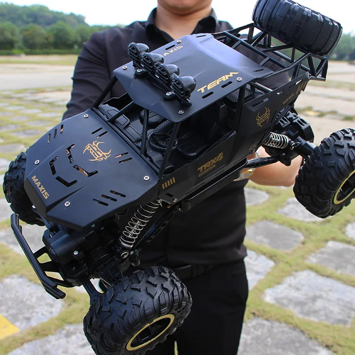 4WD Off-Road RC Car Remote Control Buggy Truck with LED Lights