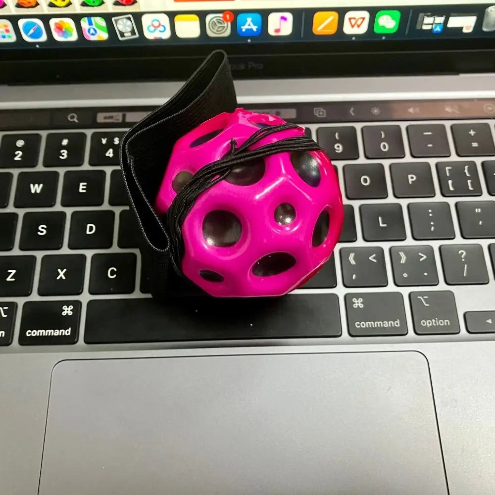 Jump Ball – High Bouncing Hand Ball Game with Wrist Return, Elastic Rubber Exercise Toy for Kids