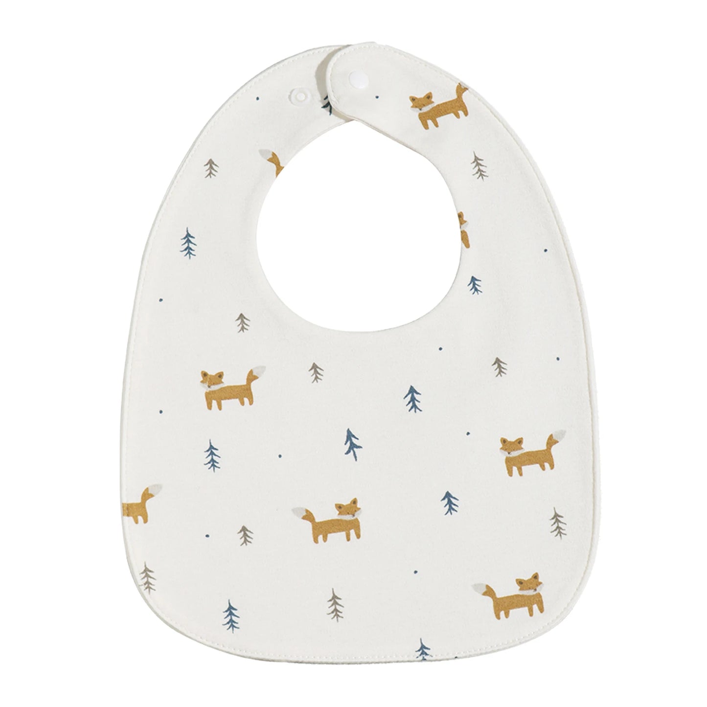 INSULAR 3-Layer Baby Bibs & Burp Cloth Set – Soft Cotton Adjustable U-Shape Feeding Bib for Newborns & Infants, Saliva Towel & Rice Bag - Kidzy Market