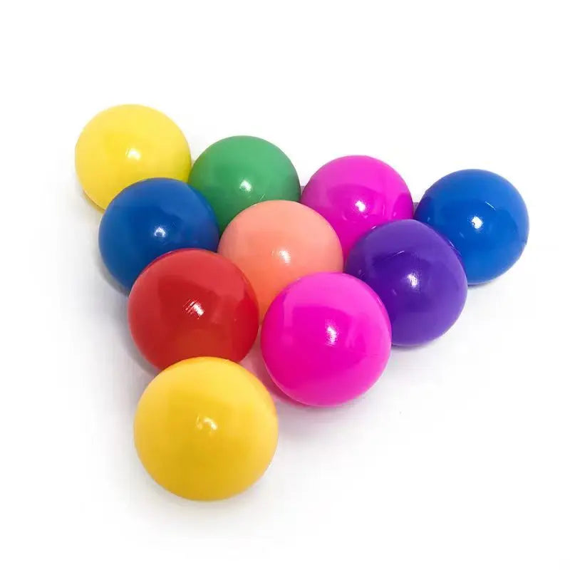 100 Pcs Colorful Soft Water Balls – Eco-Friendly Air-Filled Balls for Pool, Tent, or Ocean Wave Play, Baby & Kids Toy