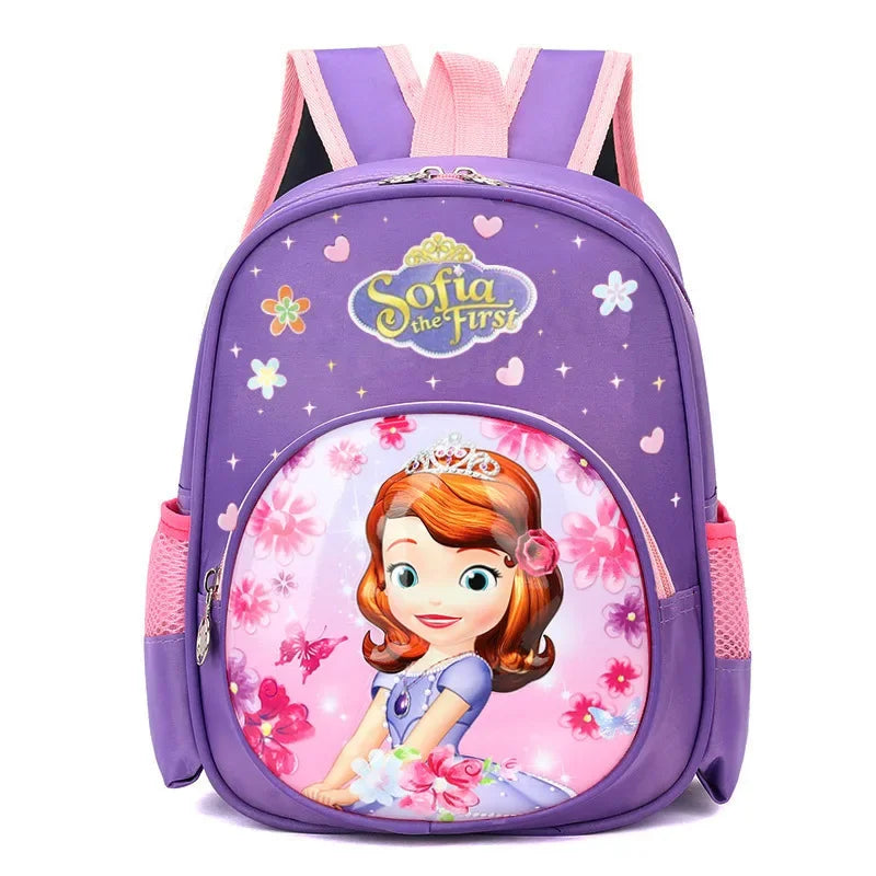 Fashion Brand Children Cartoon Spider Schoolbag – Disney Backpack for Boys & Girls, Cute Kitty Two-Shoulder Bag Kids Bags - Kidzy Market
