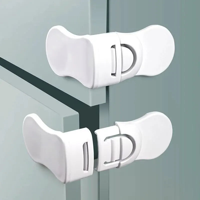 Right Angle Lock Child Baby Anti-Clip Hand Multi-purpose Safety Corner Lock Child Safety Supplies 5pcs