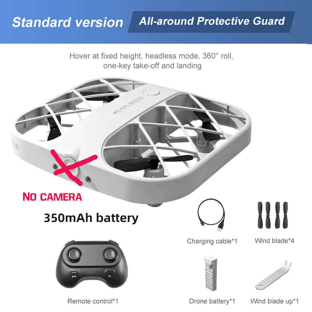 JJRC H107 Mini Drone – 8K/4K Quadcopter with Real-Time Transmission Camera