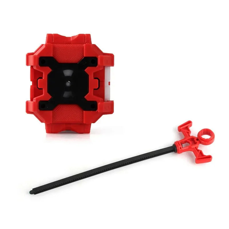 Two-way Spinning Top Burst Launcher Custom Right and Left Gyro Pull Rod Wire Spinning Top Accessories Toy Kids Toys for Children