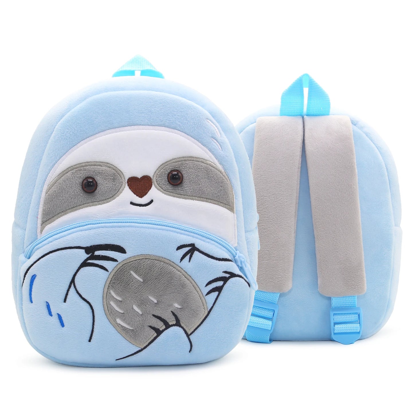 Cute Cartoon Animal School Bags – Plush Backpack for Kindergarten Kids, Boys & Girls - Kidzy Market
