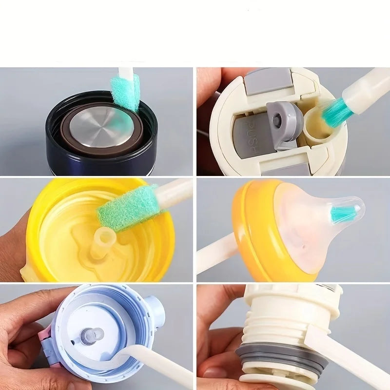 3/8pcs Household Gap Cleaning Brush Set, Crevice Cleaning Tool for Window Groove, Track, Humidifier, Car, and Keyboard