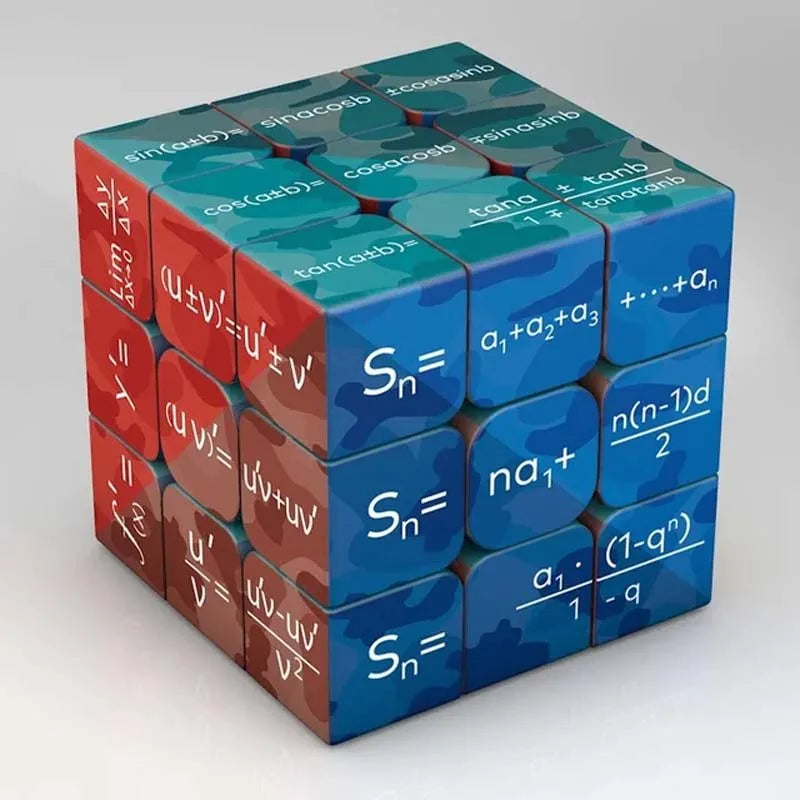 3x3x3 Magic Cube Puzzle, Math & Chemistry Element Design, Children's Gift, Educational Toy
