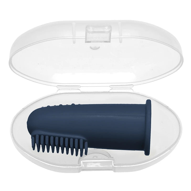 Baby Soft Finger Toothbrush - BPA-Free Food Grade Silicone Infant Oral Care Brush