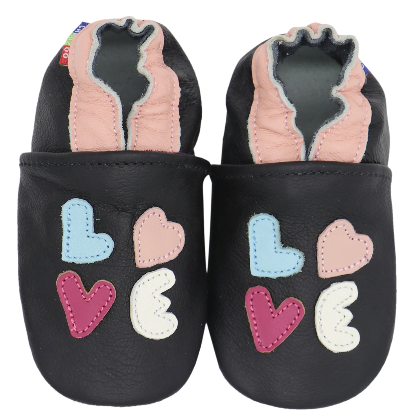 Carozoo Baby Shoes – Leather Children Slippers, Prewalker First Walking Shoes for Newborn Boys & Girls