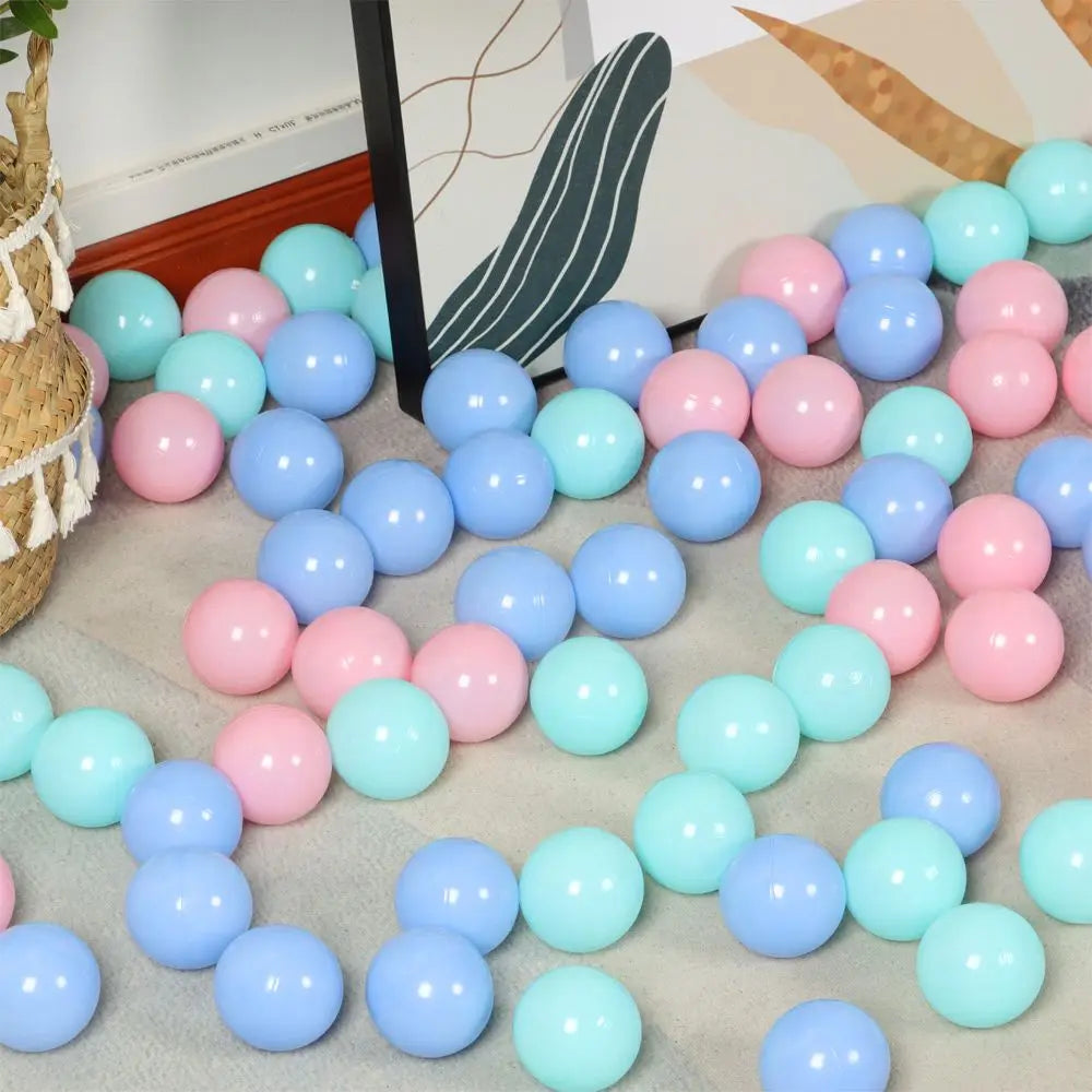 100 Pcs Colorful Soft Water Balls – Eco-Friendly Stress Relief Air Balls for Pool, Ocean Wave Play, Baby & Children’s Toy
