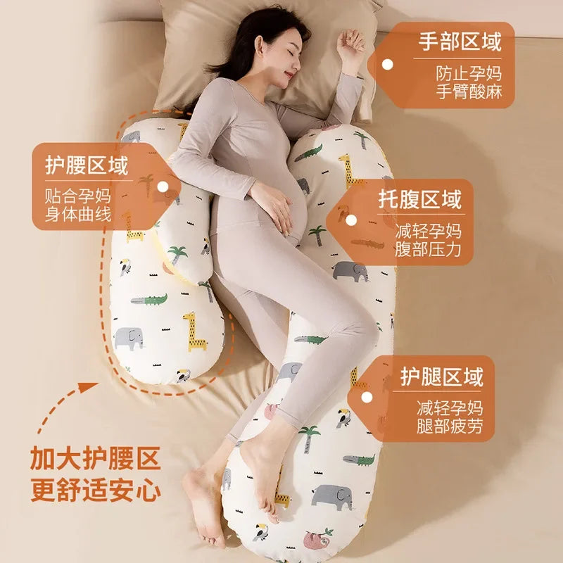 Pregnancy Support Pillow – Waist Protection & Side Sleeping Pillow for Pregnant Women