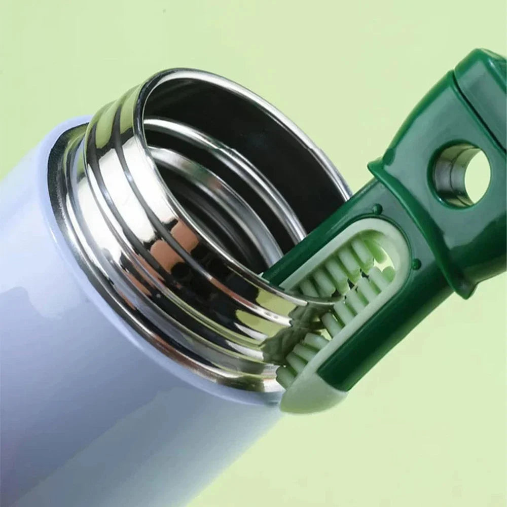5 in 1 Mother-Child Baby Bottle Cup Cleaning Brush Feeding Clean Tool Set, Water Bottle Cleaning Brush