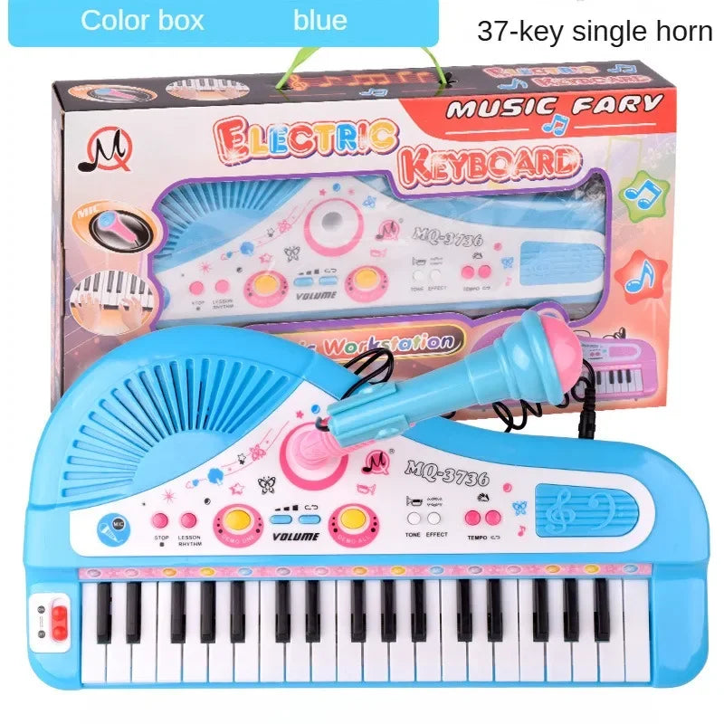 31/61 Keys Children Electronic Keyboard Piano with Microphone – Beginner Musical Instrument, Educational Organ, Perfect Gift for Kids