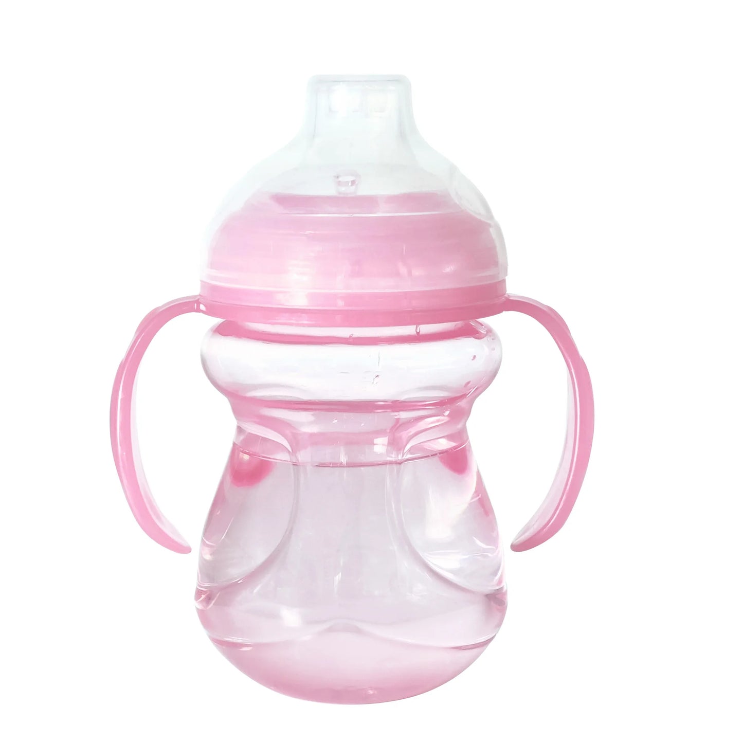 270ml (9oz) Transparent Duckbill Cup for Babies Over 6 Months, Transitional Baby Drinking Cup, BPA-Free Baby Cup for Easy Drinking