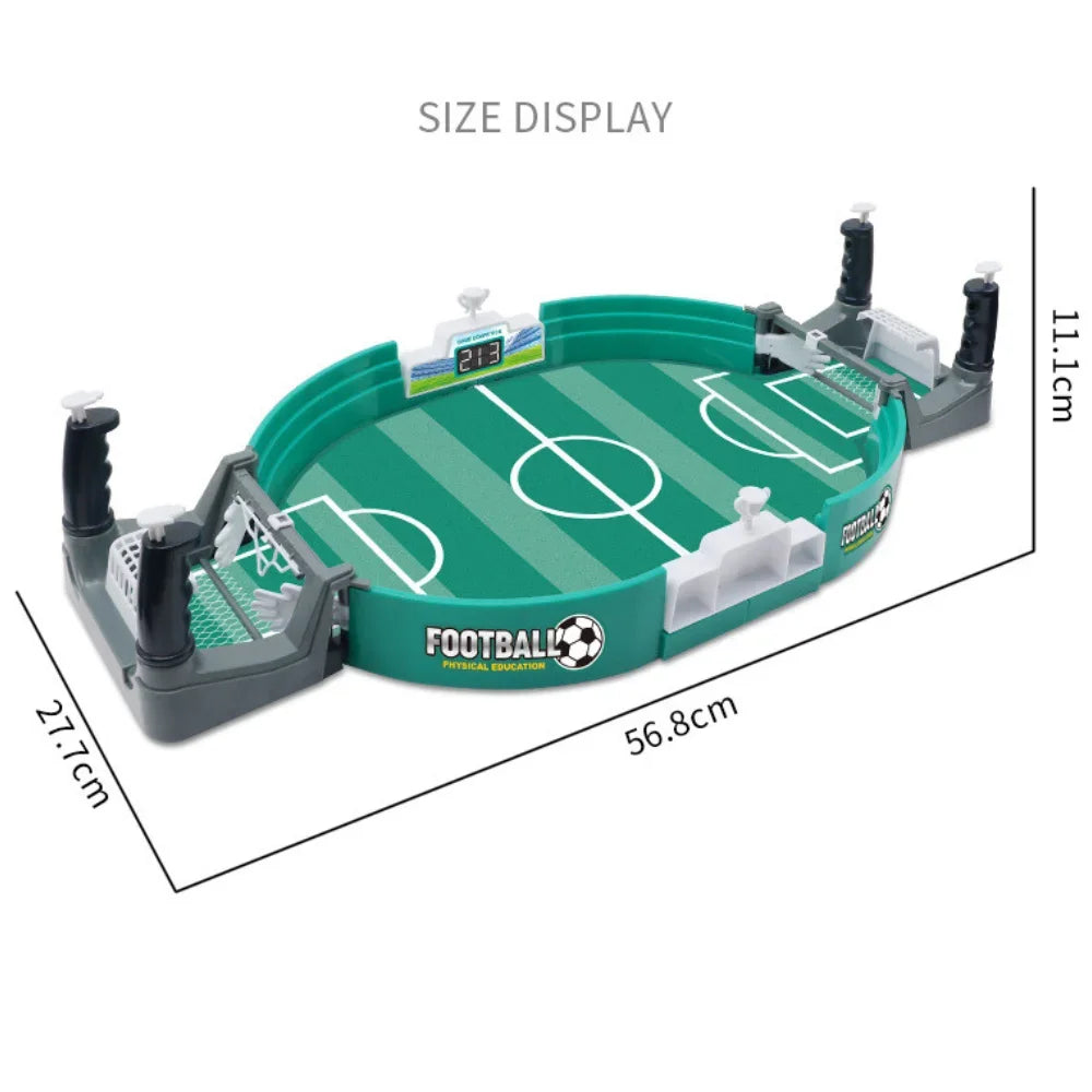 Soccer Table Football Board Game – Portable Outdoor Sport Toy, Family Party Tabletop Game for Kids