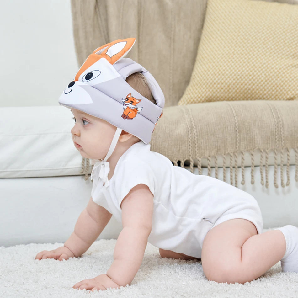 Baby Safety Helmet Head Protection Hat – Toddler Anti-Fall Pad for Children Learning to Walk, Adjustable Protective Headgear