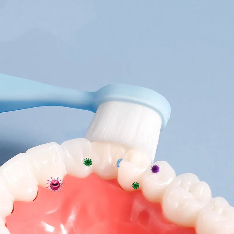 Ultra Soft 360 Toothbrush, High Quality Children Baby Kids Toothbrush, Floss Boys & Girls Oral Hygiene