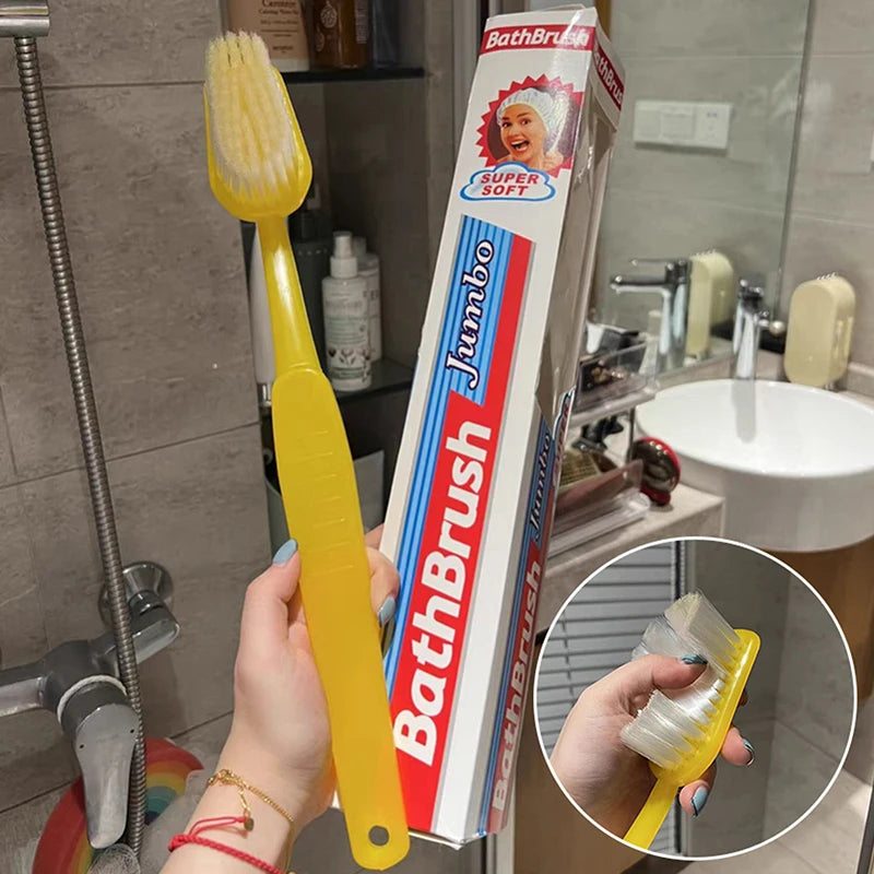 Colorful Super Long Toothbrush, Oversized Bath Brush, Oral Care Deep Cleaning Dentistry Brushing Teeth Teaching Tool