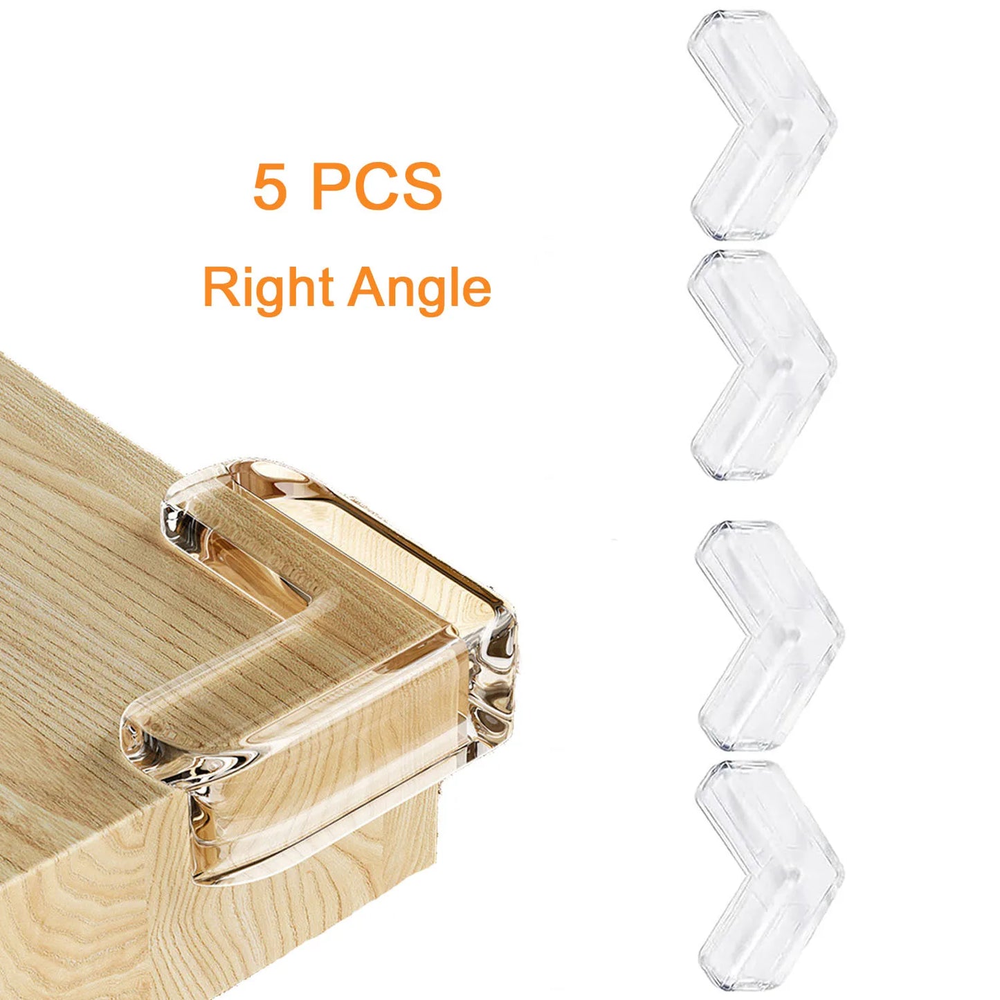 5Pcs/10Pcs Baby Safety Silicone Corner Protectors Table Edge Guards Children Anti-Collision Socket Covers