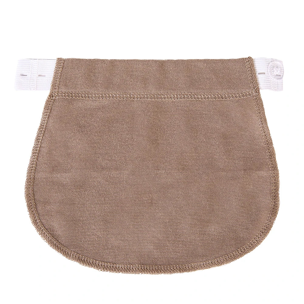 Maternity Pregnancy Waistband Belt, Adjustable Elastic Pants Lengthening Extended Button for Maternity Accessories