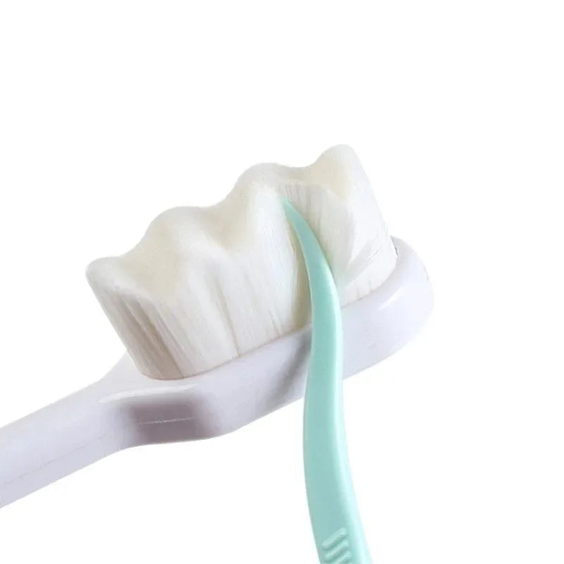 Ultra-fine Soft Toothbrush Million Nano Bristle Adult Teeth Deep Cleaning Portable Travel Dental Oral Care Brush