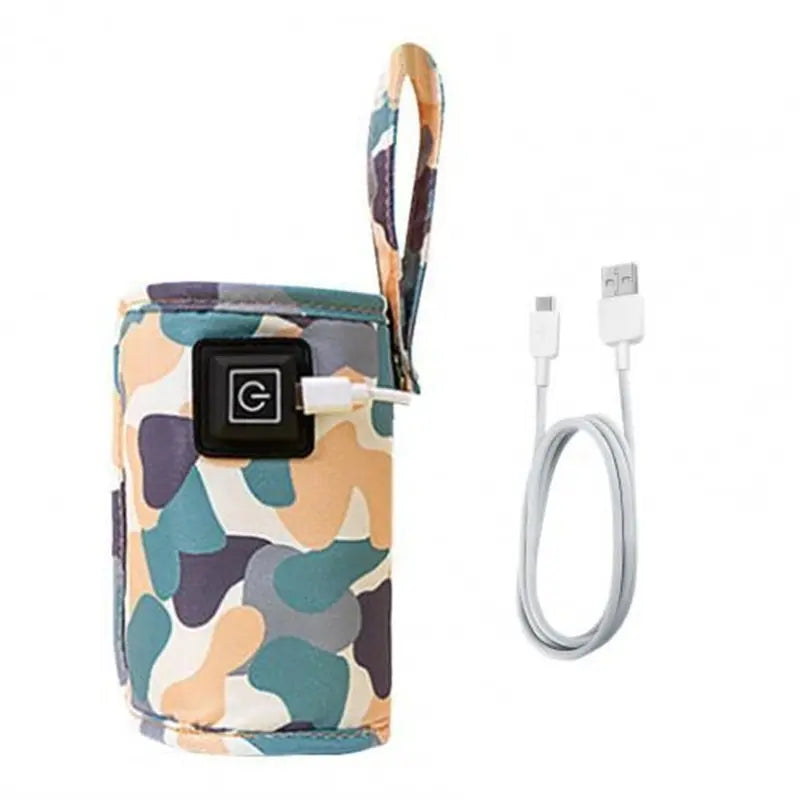 ITLY USB Milk & Water Warmer – Travel Insulated Stroller Bag, Baby Bottle Heater for Outdoor Winter Nursing - Kidzy Market