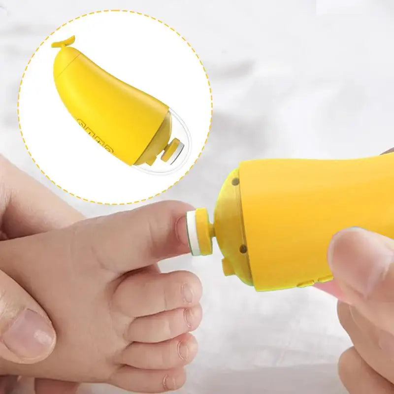 Baby Nail Clipper, Kid Nail Clippers, Safety Fingernail Trimmer, USB Rechargeable Precision Finger Nail Clippers for Thick Nails
