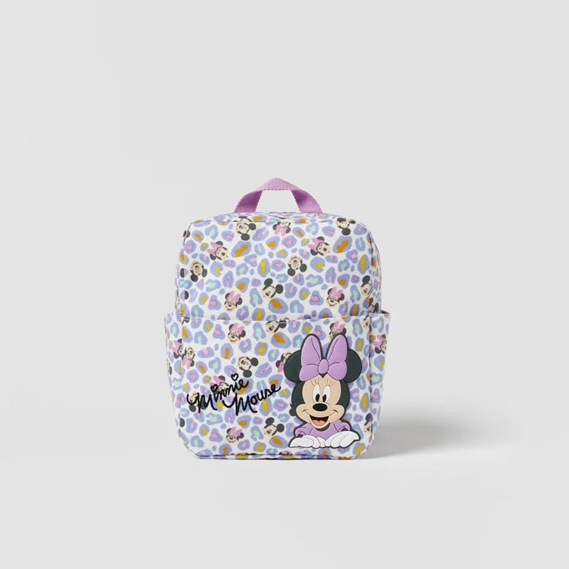Minnie Cute Baby Girl Backpack – Cartoon Printed Disney Kids Schoolbag, Popular Toddler Accessory Bags - Kidzy Market