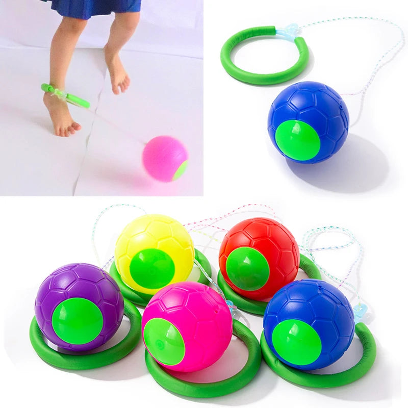 Skip Ball – Outdoor Fun Toy for Exercise, Coordination, and Balance, Classical Playground Jumping Ball