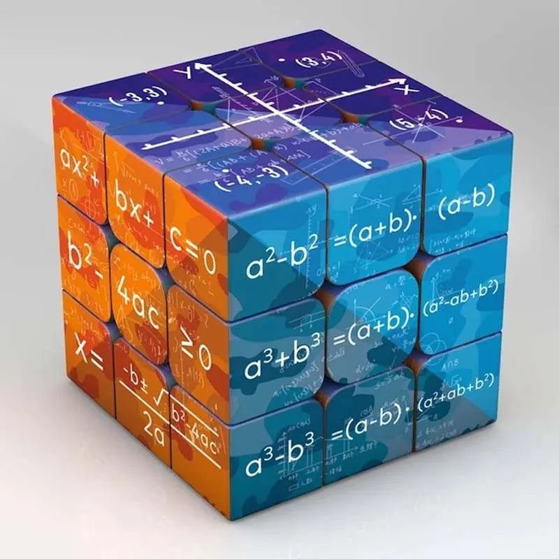 3x3x3 Magic Cube Puzzle, Math & Chemistry Element Design, Children's Gift, Educational Toy