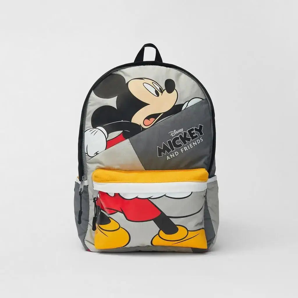 Boutique Fashion Children's Backpack – Disney Mickey Cartoon School Bag for Boys & Girls, Kindergarten Student Backpack - Kidzy Market