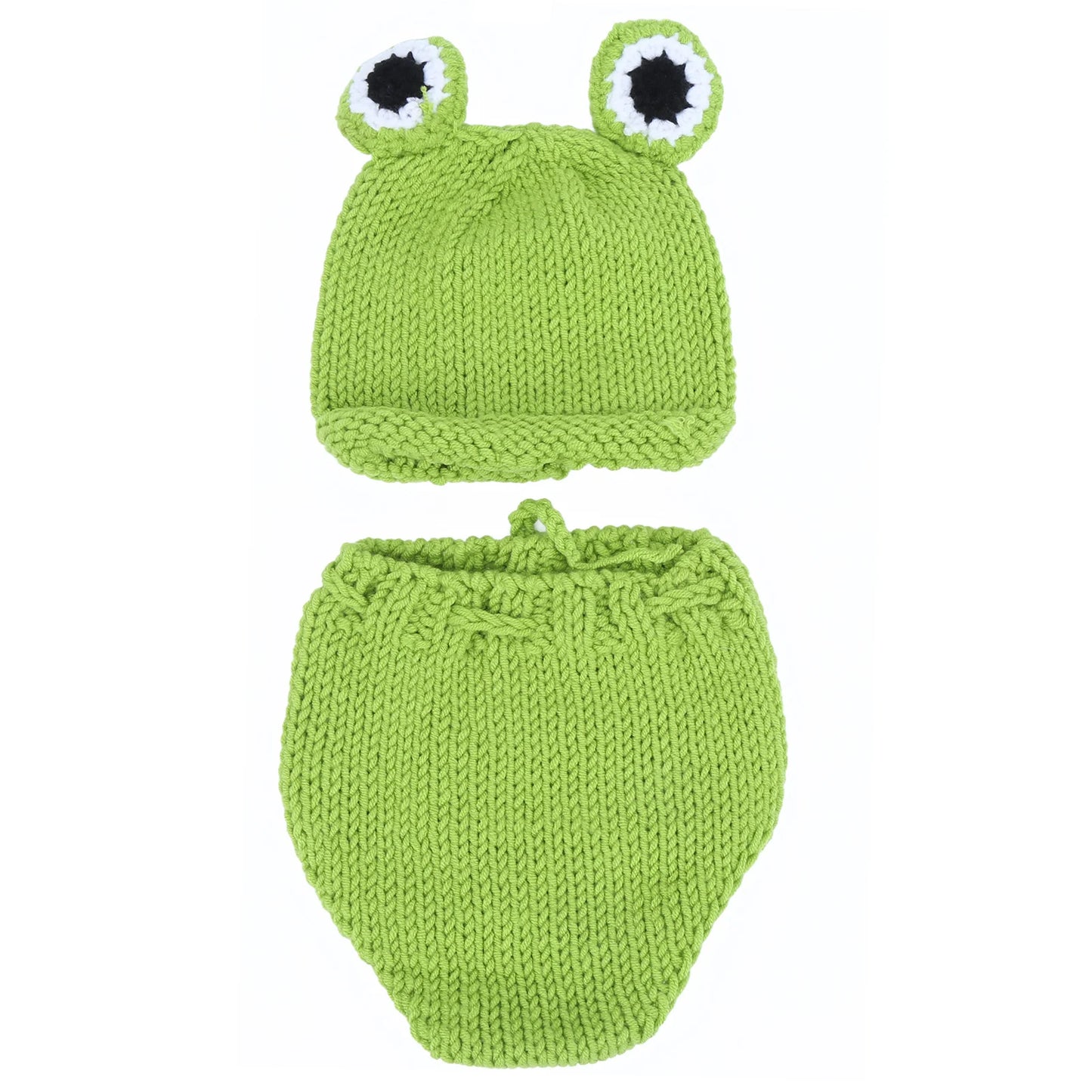 Newborn Baby Hat and Pants Photography Prop Outfit for 0-6 Months Old Baby