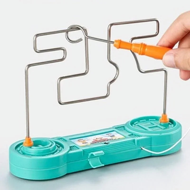 Kids Collision Electric Shock Toy - Educational Electric Touch Maze Game - Party Funny Game - Science Experiment Toy for Children Gift
