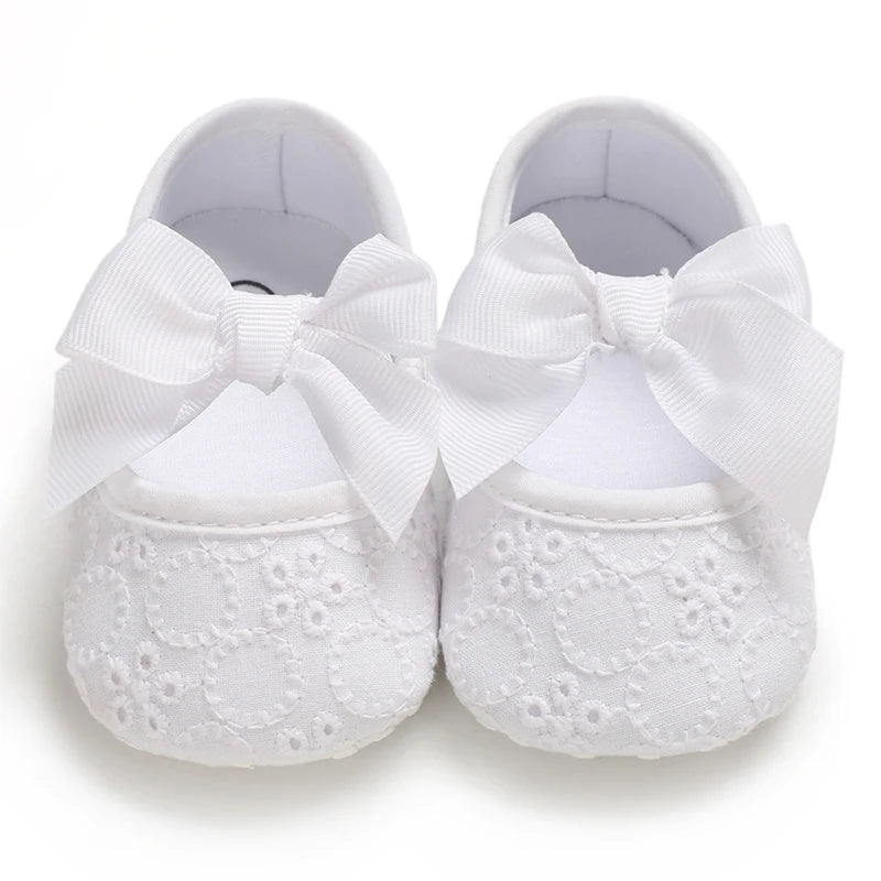 0-18 Months Newborn Baby Girl Walking Shoes – Princess Soft Bottom Anti-Drop Toddler Shoes