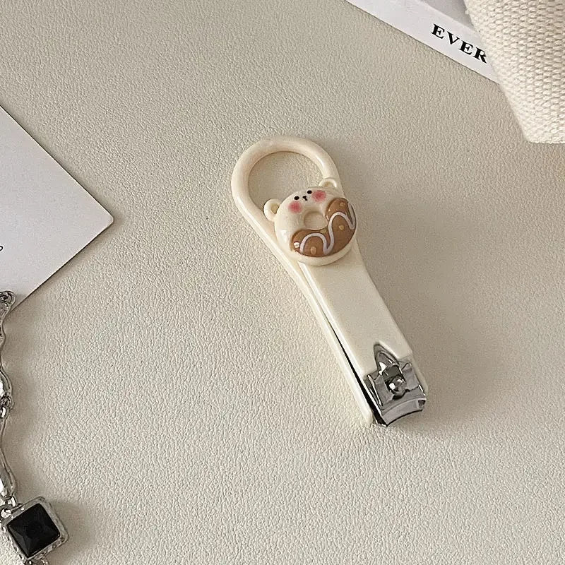 Baby Cute Cartoon Animal Bear Nail Clippers – Portable Nail Scissors, Clippers, Beauty Trimmer Care Accessories for Kids & Girls