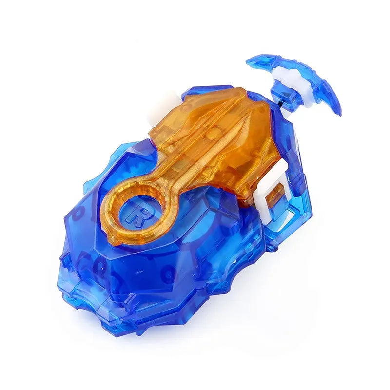 Two-way Spinning Top Burst Launcher Custom Right and Left Gyro Pull Rod Wire Spinning Top Accessories Toy Kids Toys for Children