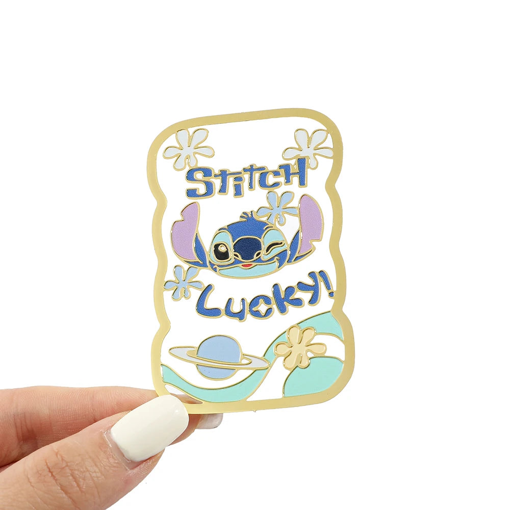 Cute Stitch Bookmark – Disney Fan Gift, Kawaii Book Page Clip for Kids and Friends