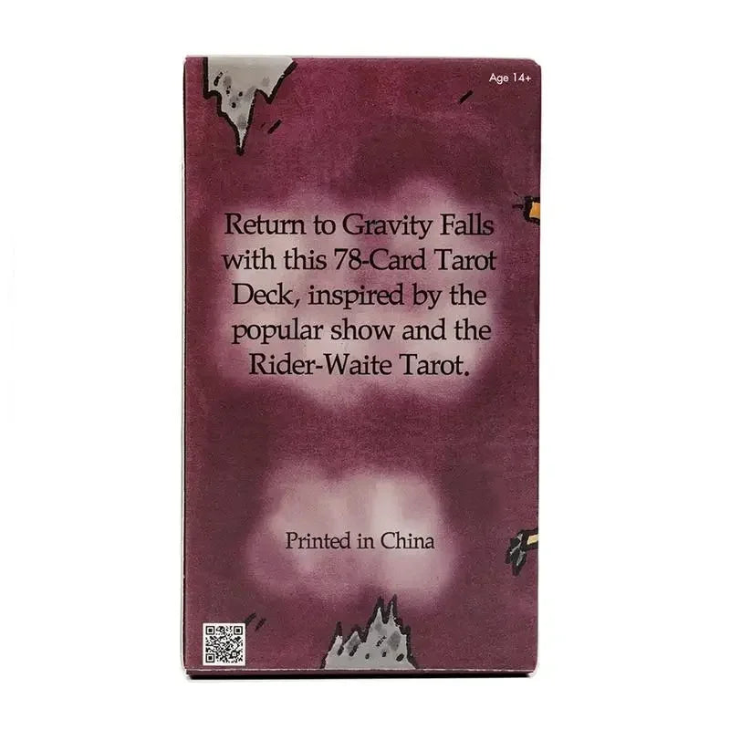 Mystery Tarot Cards Deck (78 Cards, Gravity Falls Inspired, English Version)