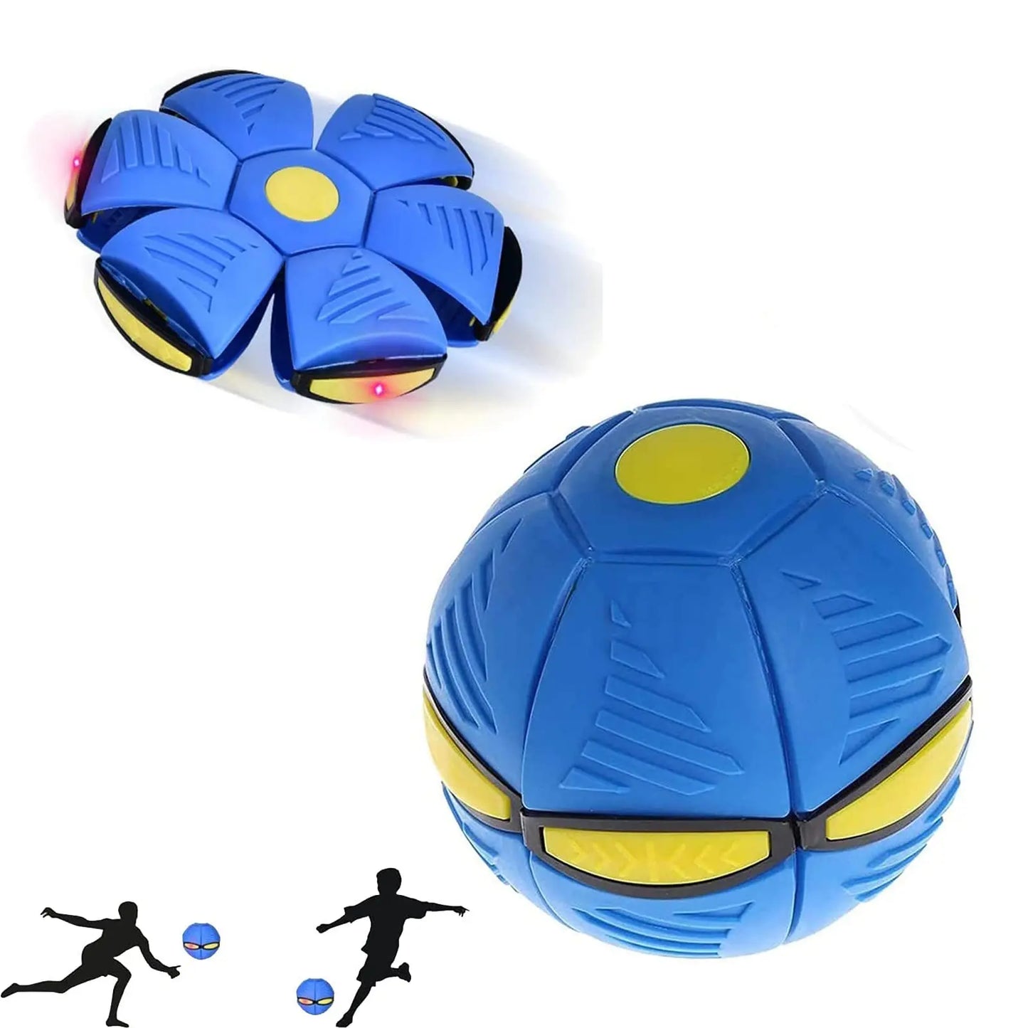 Thickened Elastic Step Ball – Decompression Toy with Light, Foot Step Deformation, Parent-Child Interaction