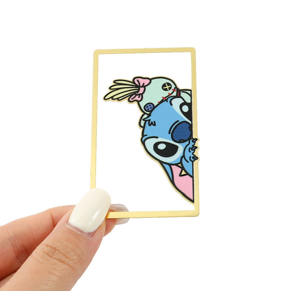 Cute Stitch Bookmark – Disney Fan Gift, Kawaii Book Page Clip for Kids and Friends