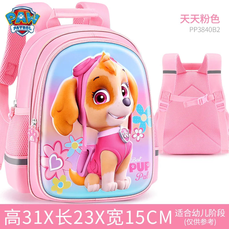 Genuine Paw Patrol Chase & Skye Travel Bag - 26cm Kids Backpack, Fashion Preschool Satchel Knapsack, Children Gift for 1-5T - Kidzy Market