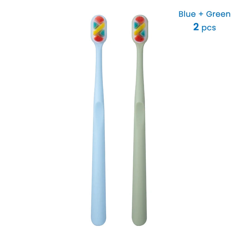 10,000 Bristles Toothbrush, Soft Bristles, Individually Packaged, Household Small Head, Ultra-fine Soft, For Pregnant Women, Adults, Couples